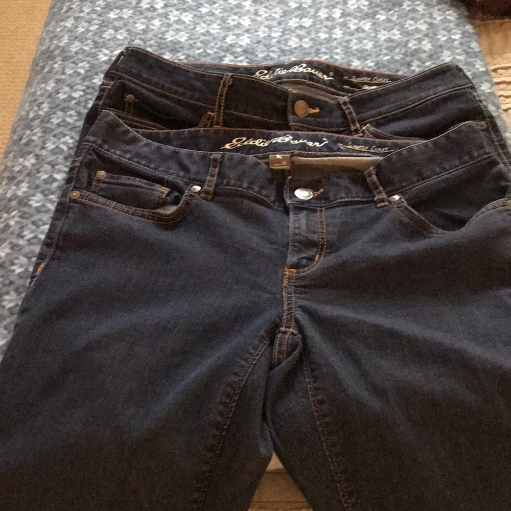2 pair of jeans
